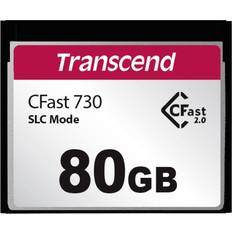 Hukommelseskort & USB Stik Transcend TS80GCFX730 CFast-kort Retail 80 GB