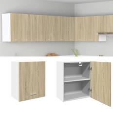 vidaXL 50 x 31 x 60 cm Sonoma-Eg Vægskab