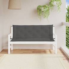 70.0 cm Möbelöverdrag Utemöbler Gartenbank-Auflagen 2 Stk 150 x 50 x 7 cm