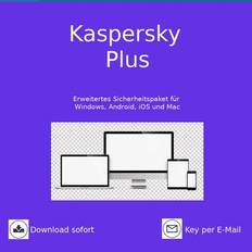 Kaspersky Plus 5 Geräte, 2 Jahre, Download