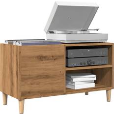 Natur - Træ Opbevaringsskabe vidaXL Vinylskab 84,5 x 38 x 48 cm Kunsteg Opbevaringsskab