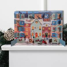 Traditional Advent Calendar Christmas Town Christmas Advent Calendar Gift Idea