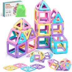 Metal Construction Kits ECHOCUBE Magnetic Building Blocks 40pcs