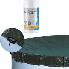 Paradies Pool Winter Starter Set, Abdeckplane Ø 2,50 m und 1 L Winterschutz