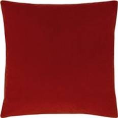 Cushion Covers Paoletti Sunningdale Velvet Square 50 x 50 cm - Cushion Cover Red (50x50cm)