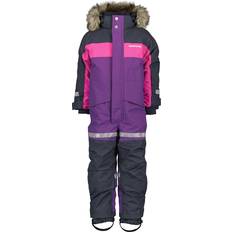 Tekoturkis Lumipuvut Didriksons Bjärven Kid's Coverall - Royal Purple (505466-I12)