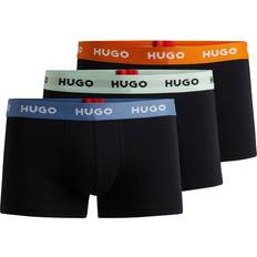 Grau - Herren Slips HUGO Maya Shorts Set - Black