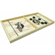 Wooden Elastic Chess Bouncing Fast Sling Puck On Board Friends Family