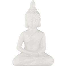 B2X Valkoinen Buddha Figuuri 17 cm