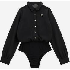 L Bodys Kids Turtleneck Pullover - Black