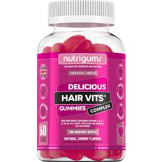 Hair Vitamin Biotin Complex 60 Gummies - Pink