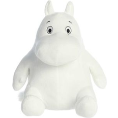 Moomin Soft Toys Aurora Medium Moomin Adorable Plush Toy White 12" White (Medium)