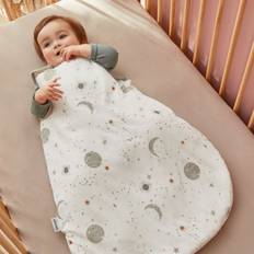 Silentnight safe nights celestial baby sleep bag 6-18 months breathable cotton