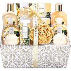 12 Pcs Vanilla Shower Set