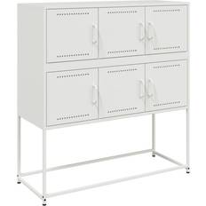 vidaXL Skänk Vit 100.5 x 39 x 107 cm Sideboard