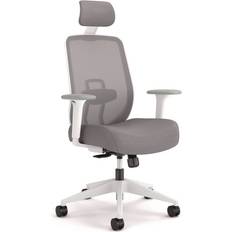 White Office Chairs Hon Altern Mesh Gray/White Office Chair 49.8"