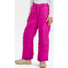 Boys - L Overalls Children's Clothing Kids' Solid Snow Pants - Cat & Jack Magenta