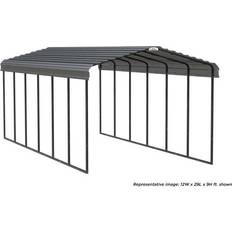 Arrow Carports Arrow Carport 12 x 96 x 09 Charcoal (Building Area )