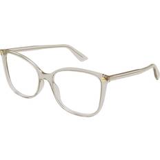 Briller & Læsebriller Gucci GG0026O 016 Kvinder Gul Yellow 53mm