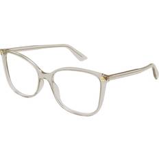 Gucci Woman Glasses & Reading Glasses Gucci GG0026O 016 Yellow Size (Frame Only) Blue Light Block Available