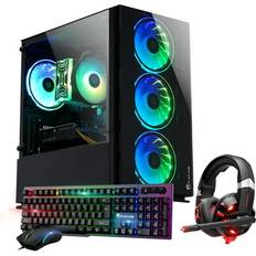 Desktop Computers HAJAAN Gaming Desktop PC Intel Core i5 11400F 4GB 1TB NVME SSD