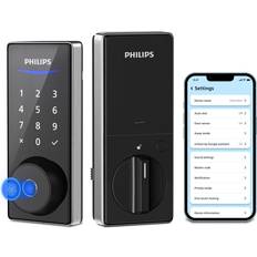 Security Philips Bluetooth Smart Deadbolt 6.5" H X 2" D X 2" W