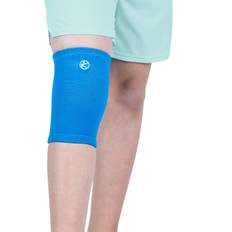 KARM Kids Knee Brace Sleeve Youth Knee Compression Sleeve for Children Boys & Girls Child Knee Support for Knee Pain & Sports & Football & Basketball & Gymnastics (Blue)