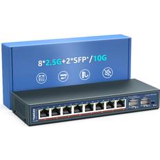 YuanLey 10 Port 2.5G Umanaged Ethernet Switch