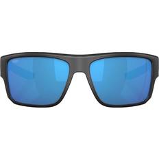 Costa Del Mar Herre Solbriller Costa Del Mar Costa Taxman Matte Black - Blue Mirror 580G