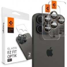 Spigen Glas.tR EZ Fit Optik Pro Tempered Glass Camera Lens Protector 2 Pack