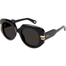 Chloe Stylish Sunglasses - Black/Grey