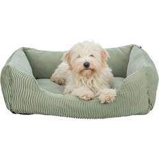 Hundar - Hundbäddar, Hundfiltar & Kylmattor - Klösmöbler Husdjur Trixie Marley Square Bed 60x50 cm Sage