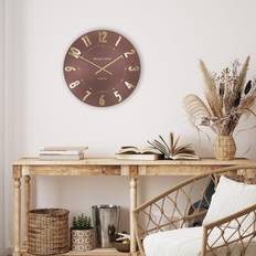 Gallery Direct 20'' Mulberry 51cm H x 51cm W x 4.40cm D Wall Clock