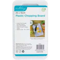 Ashley Plastic 25 cm W x 15 cm L - White Chopping Board