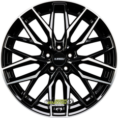 20" - 5/112 - 8" Autofelgen XANA Gloss Black Polished 8.0J x 20 5x112 ET45