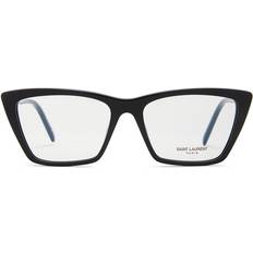 Dame - Helramme - Plast Briller & Læsebriller p�å tilbud Saint Laurent SL 737 MICA THIN OPT 001 Kvinder Black Black 54mm