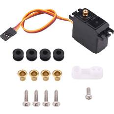 RC Toys Dilwe RC Servo, Metal Gear Waterproof Servo Remote Control Accessory for 1/16 1/14 1/12 RC Car