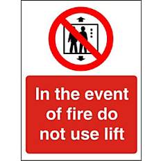 Office Supplies Prohibition Safety Sign 20 x 15 cm