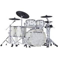 Roland VAD716 V-Drums Acoustic Design Electronic Drum Kit, Pearl White