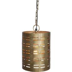 Chic Antique Lampa Mönster Antik Mässing Pendellampa