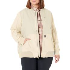 Camouflage - Femme Vestes Carhartt Crawford Bomber Jacket - Brown