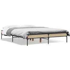 120 cm - Eg Sengerammer vidaXL Sonoma Oak Bed Frame 120 x 200 cm
