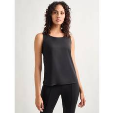 Leather - Women Tank Tops A.L.C. Alexa Halter Vest - Black