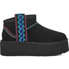 UGG Classic Ultra Mini Braid Platform - Black