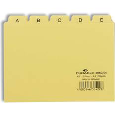 Giallo Raccoglitori Durable Karteiregister A-Z A6 - Gelb