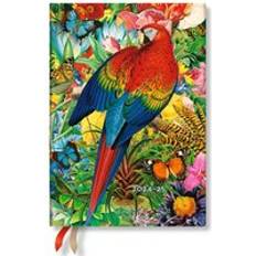 Beige Kalenders Paperblanks Tropical Garden Midi 12-Month Hardback Dayplanner