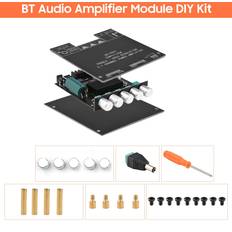 Tomtop Jms 2.1 Channel Subwoofer Power Amplifier Module DIY Kit 50Wx2 100W Treble Bass Volume Control DC