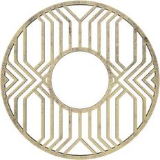 Moulding & Millwork Ekena Millwork Empire 34-in W x 34-in L Ceiling Medallion