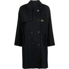 XS Abrigos HUGO Klassischer Trenchcoat - Damen - Schwarz