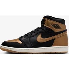 Hombre - Oro Zapatillas de Baloncesto Jordan 1 Retro High OG - Black Metallic Gold